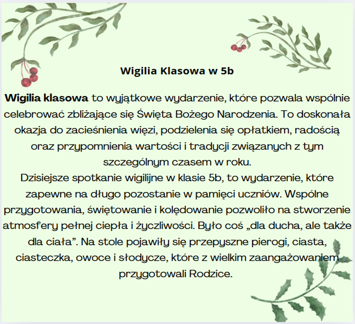 wigilia